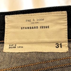 rag & bone 
Standard Issue 
Fit 2 
Slim Leg 
31